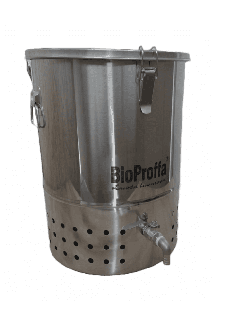 BIOPROFFA BOKASHI FONTANA STAINLESS TRANSPARENT